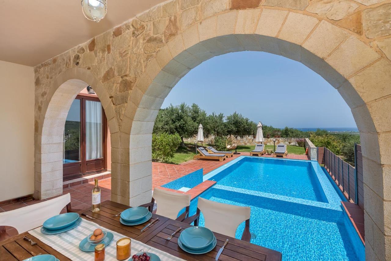 Villa Katerina With Eco Heated Pool Spiliá Exteriér fotografie
