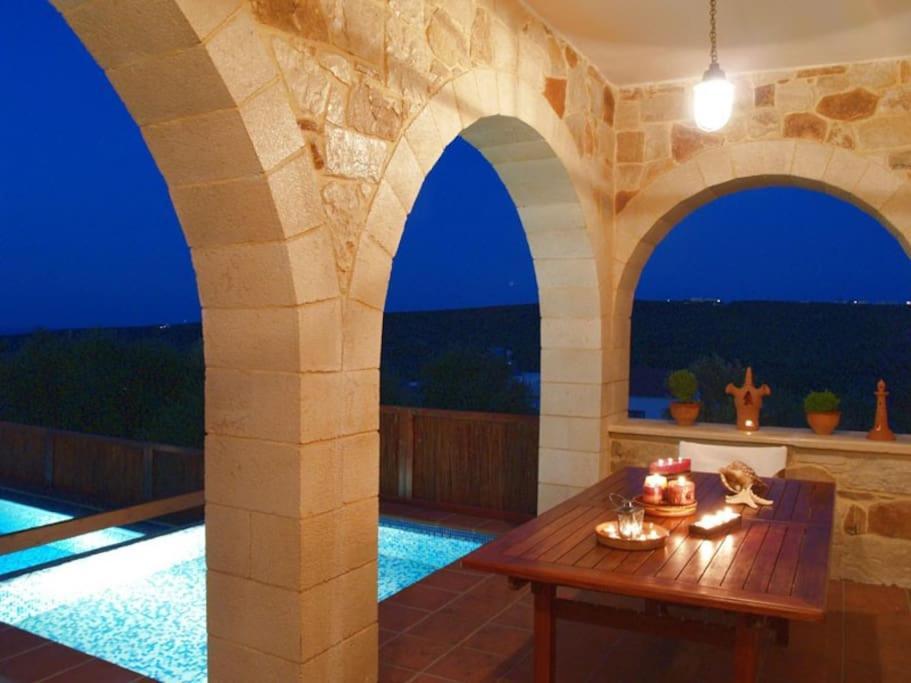Villa Katerina With Eco Heated Pool Spiliá Exteriér fotografie