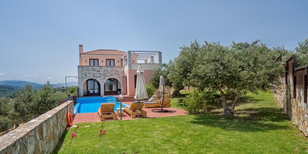 Villa Katerina With Eco Heated Pool Spiliá Exteriér fotografie